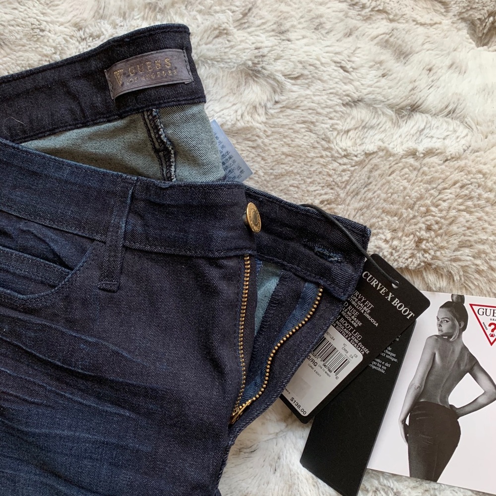 NWT Guess Curve X Boot Jeans size 28